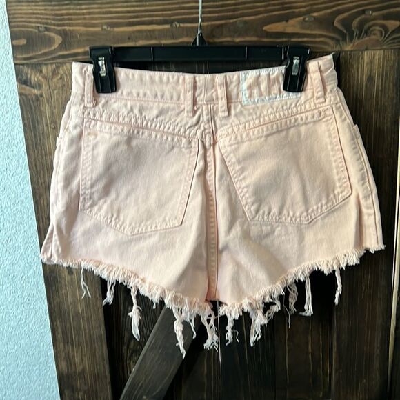 Bongo Vintage blush High Waisted raw hem Sz-13 - Picture 3 of 11